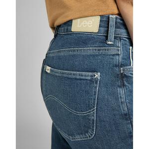 Jeans da donna Lee Carol Button Fly in Mid Newberry image-4