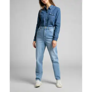Jeans femme Lee Stella Tapered in Lt New Hill image-1