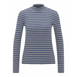 Women's T-shirt Lee Ribbed Ls Stripped image-0