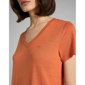 Women's T-shirt Lee V Neck image-4