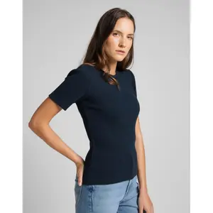 Frauen-T-Shirt Lee côtelé image-2