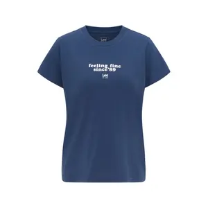 Dames-T-shirt Lee col rond image-0