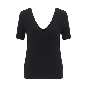 Dames-T-shirt Lee Wrap côtelé image-0