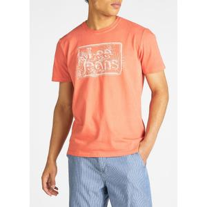 T-shirt Lee Floral Graphic Paprika image-1