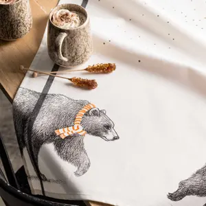 Tea towel La Cerise sur le Gâteau Ours image-1