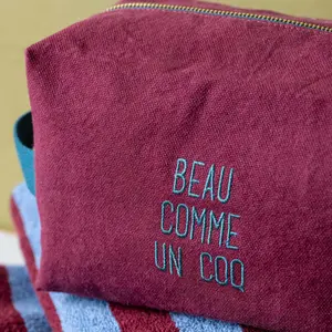 Toiletry bag La Cerise sur le Gâteau Beau Wine image-2