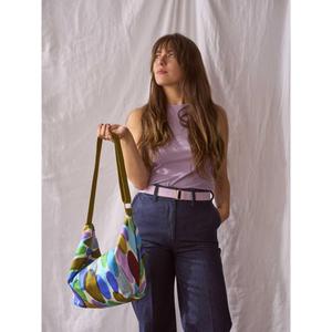 Women’s half-moon shoulder bag La Cerise sur le Gâteau Joy image-3