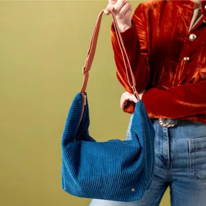 Half-moon shoulder bag La Cerise sur le Gâteau Loen image-1