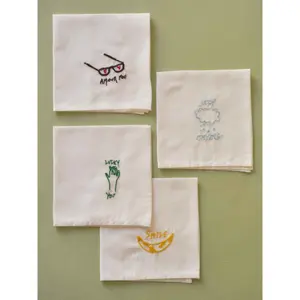 Theedoek Zakdoek La Cerise sur le Gâteau Hankie Lucky image-3