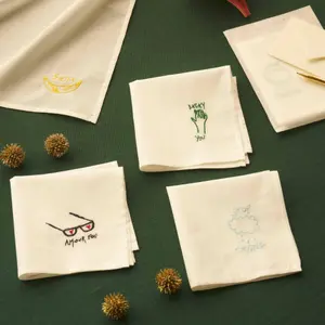 Theedoek Zakdoek La Cerise sur le Gâteau Hankie Lucky image-5