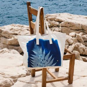 Women's tote Bag La Cerise sur le Gâteau Fougère image-1