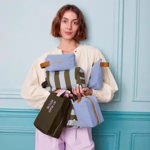 Trousse cube La Cerise sur le Gâteau Rita Matcha image-2