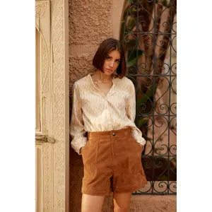 Vrouwenblouse La Petite Étoile Baude image-3