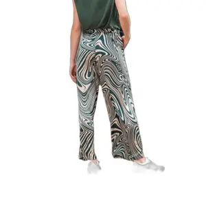 Wide-leg graphical print Trousers for women La Petite Étoile Iwa image-2