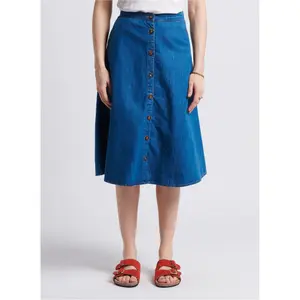 Denimnederdel til kvinder La Petite Étoile Joana image-3