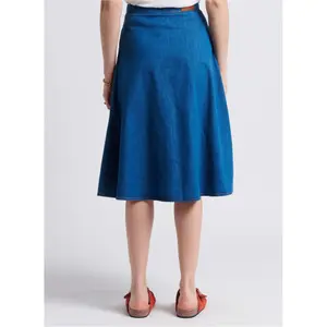 Denimnederdel til kvinder La Petite Étoile Joana image-6