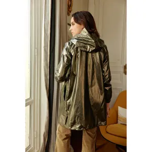 Casaco à prova de água para mulheres La Petite Étoile Rainy Long image-2