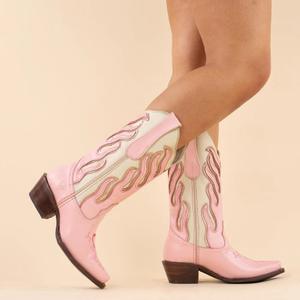 Dámské westernové boty La Pintura Flames image-1