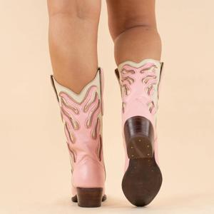 Dámské westernové boty La Pintura Flames image-3