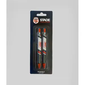 Ballpoint pen cardboard blister pack Stade Toulousain (x2) image-1