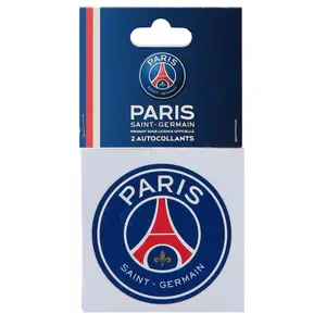 Runda klistermärken PSG papper (x2) image-0
