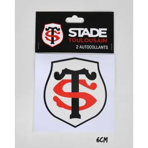 Autocollants papier Stade Toulousain (x2) image-0