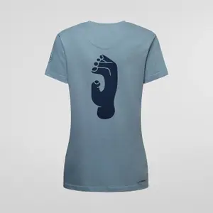 Organic cotton T-shirt for women La Sportiva Crimp image-1