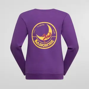 Dames sweatshirt met ronde hals La Sportiva Climbing on the Moon image-1