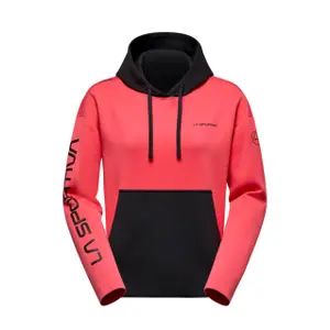 Hooded sweatshirt with large logo woman La Sportiva Podium