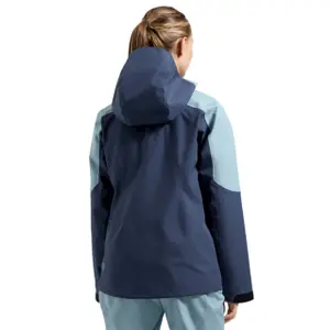 Women's hooded ski jacket La Sportiva Crest Evo Shell image-3