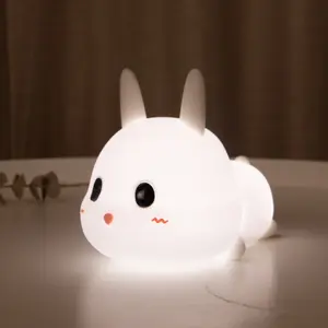 LED nightlight La Vague Lazy Bunny image-1