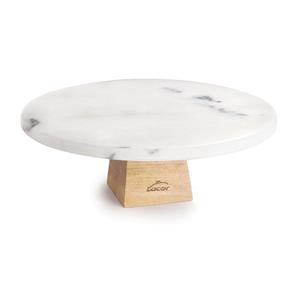 Plateau à gâteau en marbre Lacor image-0