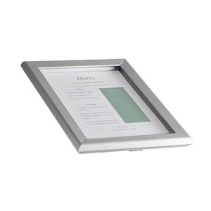 39414-a4-aluminium-menu-frame-lacor-silver-one-size