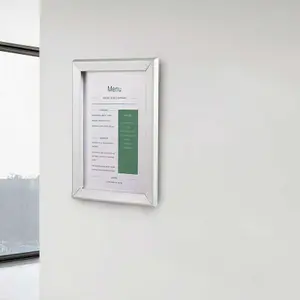 A4 aluminium menu frame Lacor image-1