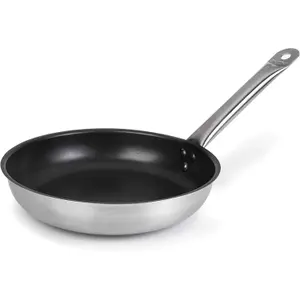 Roestvrijstalen koekenpan met antiaanbaklaag Lacor 40 cm image-0