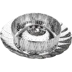 Επεκτάσιμο καλάθι ατμού Lacor 24 cm image-0