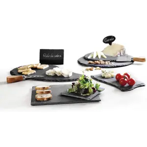 Plateau en ardoise Lacor 40x40x0,5 cm image-1