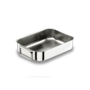 Stegefad i rustfrit stål med dråbehåndtag Lacor 18/10