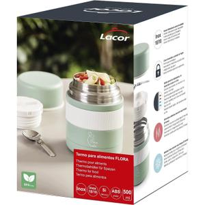 Termosflaskor för livsmedel Lacor Flora image-2