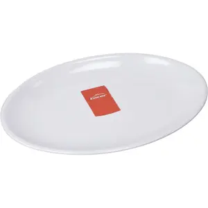Oval melamine tray Lacor 250x183x22 mm image-0