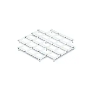 Square stainless steel trivet Lacor image-0