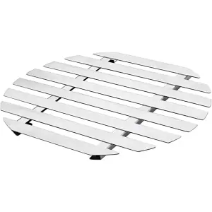 Salvamanteles redondo de acero inoxidable Lacor image-0