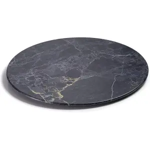 Okrągła taca z melaminy Lacor Stone 55x3 cm