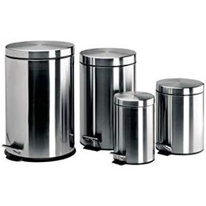 Pedalmülleimer aus Edelstahl Lacor 3 L image-2