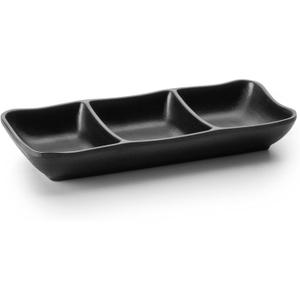 Platte mit 3 Saucen aus Melamin Lacor image-0