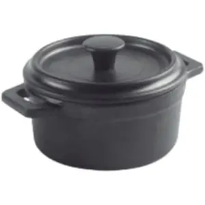 Μίνι κατσαρόλα από μελαμίνη με καπάκι Lacor D.14 cm image-0