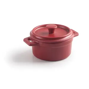 Μίνι κατσαρόλα από μελαμίνη με καπάκι Lacor D.14 cm image-0