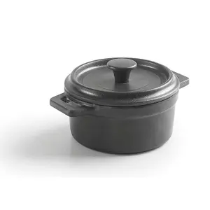 Μίνι κατσαρόλα από μελαμίνη με καπάκι Lacor D.14 cm image-0