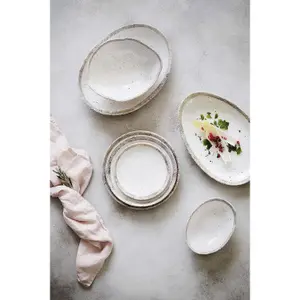 Plat rectangulaire en mélamine Lacor Earth 18x13,2x3,5 cm image-1