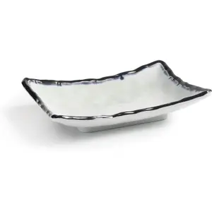 Ορθογώνια πλάκα από μελαμίνη Lacor Sea 18x13,2x3,5 cm image-0